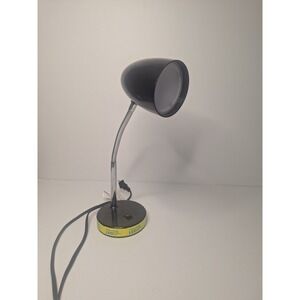 Intertek LED Desk Lamp Gooseneck Flexible Black